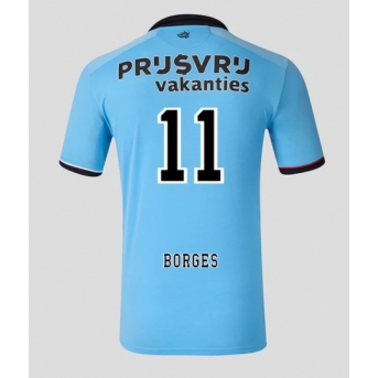 Billige Fotballdrakt Feyenoord Goncalo Borges #11 Replika Bortedrakt 2026-27 Kortermet